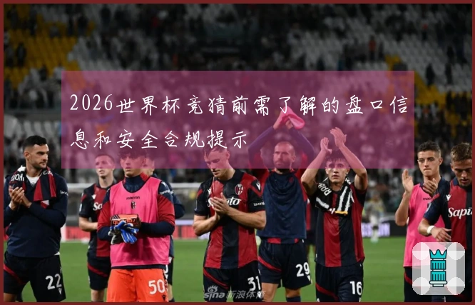 2026世界杯竞猜前需了解的盘口信息和安全合规提示