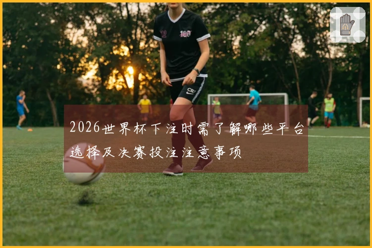 2026世界杯下注时需了解哪些平台选择及决赛投注注意事项